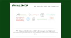 Desktop Screenshot of borealiscentre.org